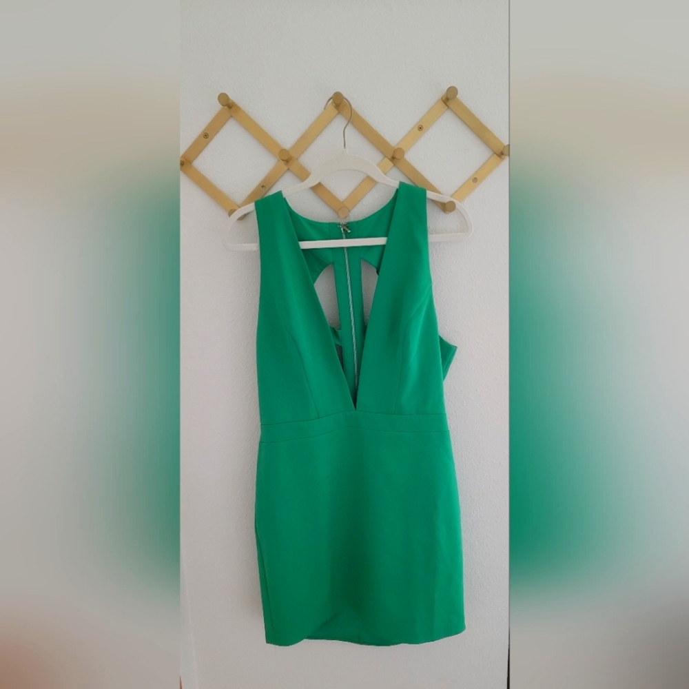 L NBD X NAVEN green dress